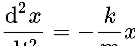弹簧振子简谐运动总能量公式
