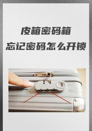 行李箱密码锁忘记密码？5个实用解决方法