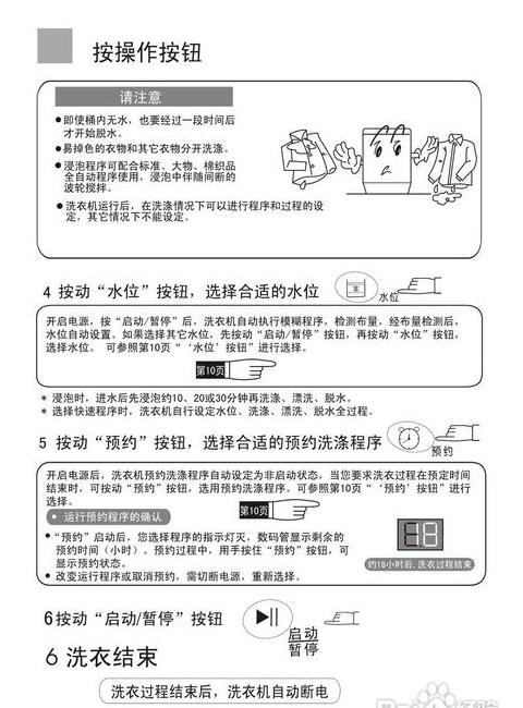 小神童洗衣机脱水步骤详解