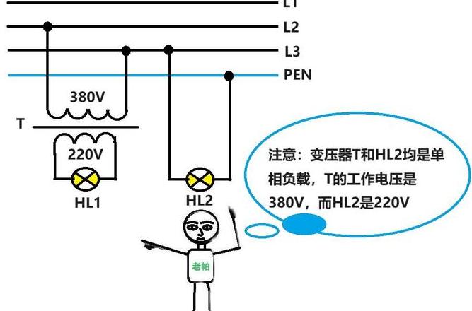 三相电R和T相为何220V？解析三相电压奥秘