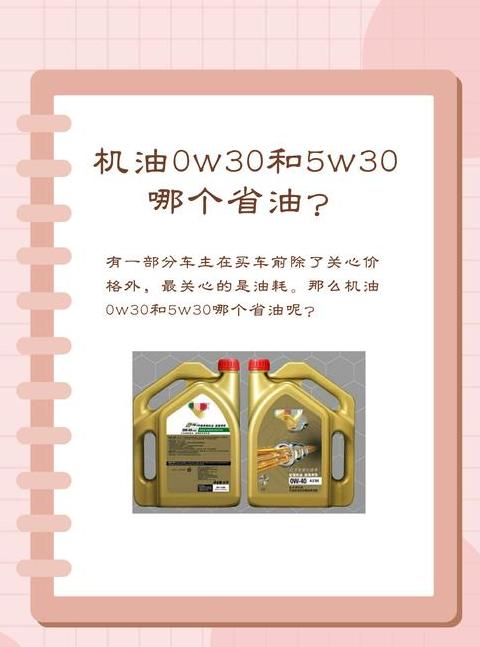 奔腾X802.0L机油5W30与0W40选择对比
